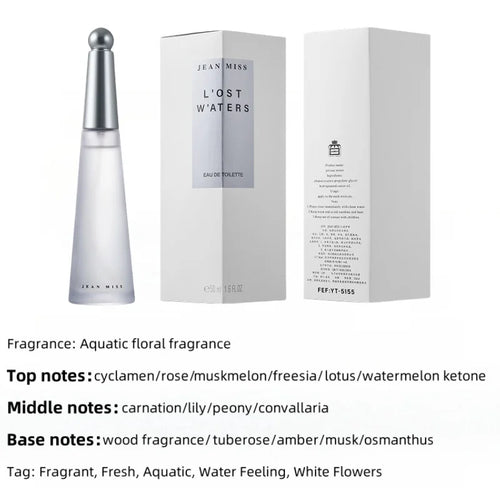 50ml Pure Water Perfume Women Freshing Bory Spray Pheromone Long Lasting Floral Vibrant Light Fragrance Girl Perfumes Gift