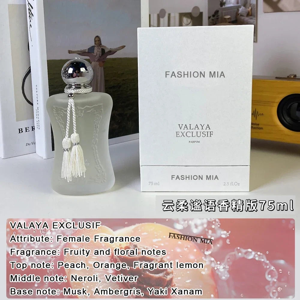 75ml Brand Women Sexy Atractivo Perfume Lasting Citrus Floral Pheromone Men Cologne Fragrances Body Spray Dating Perfume Gifts